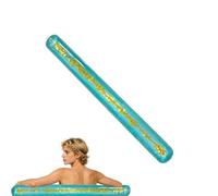Swimming Pool Noodles, Inflatable Pool Noodle, Large PVC Glitter Swim Float Tube, Strong Buoyancy Water Noodle With Leak Resistant Valve For Party Summer Beach Water Activities Lake Sports Use