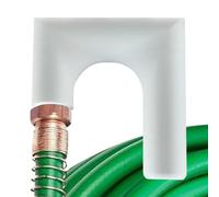 Swimming Pool Pipe Holders - Ground Tube Holder, 2-Piece Leak-Proof Bracket with Ergonomic Grip, Hose Guard, Heavy Duty Pipe Stay, Water Outlet Mount for Inflatable Up Ground Pool