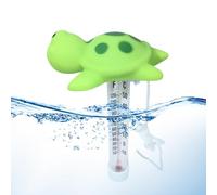 Swimming Pool Temp Meter, Floating Shatter-Resistant Pool Thermometer with String, Water Temperature Gauge for Indoor Outdoor Bathtub Pond Hot Tub Beach Summer Swimming Spa Pools Safety