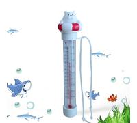 Swimming Pool Temperature Meter - Portable Floating Water Thermometer | Easy-Read Gauge With String For Pools, Spas, Bathtubs, Ponds, Beaches, Palestre, Campeggio, Indoor and Outdoor Summer Use