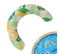Swimming Ring - Adults Pool Inflatables for Water | Vibrant Graphic Pattern with & Reinforced Seam for Party, Travel, Play and Competitive Game Activities
