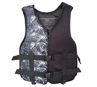 Swimming Vest for Adults, High Buoyancy Breathable Swimming Vest with Adjustable Safety Strap for Paddle Sports Kayaking Canoeing Boating Water Sports Activities Men Women(Black,XS)
