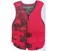 Swimming Vests Youth Swim Jacket with Adjustable Safety Crotch Strap Adult Kayak Vest Adjustable Buoyancy Comfortable Swim Vest for Kayaking Diving Swimming Watersports(RedB,XL75-100KG)