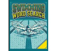 Swimming Word Search: From Practice Lanes to Race Day (Large Print)