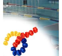 SwimmingLane Rope30ft galleggiante divisore per Inground s Shallow/Deep Ends & stagni durevole linea di nuoto per competizione e allenamento