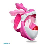 SwimTech Full Face Snorkel Mask - Kids XSmall Pink XSmall Pink
