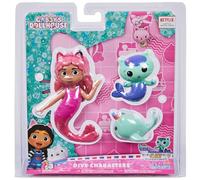 Swimways Gabby's - Confezione da 3 personaggi per la casa delle bambole, accessori per piscina e giocattoli da piscina per bambini, forniture per feste in piscina e giocattoli acquatici per bambini