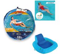 SwimWays Spring Float SunSeat Zona Relax Piscina Sedile A Rete Gonfiabile