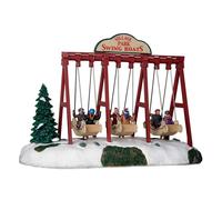 Lemax - Swing Boats - altalena - accessorio animato - 4,5 V - mondo natalizio