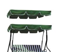 Swing Canopy Replacement - Garden Swing Canopy Replacement | UV Resistant Sun Shade Cover | Waterproof Windproof, Thickened Tear Resistant, Green Hammock Cover, For Backyard Yard Deck Patio Porch Chil