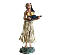 Swing Dance - Bambola hawaiana , ornamento per cruscotto, accessorio per auto Island Girl, vivace figura in movimento per ufficio, auto, espositore su mensole, decorazione per la casa