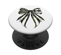 Swing Dance Dancing Swing Dancer 4 luglio bandiera americana PopSockets PopGrip Adesivo