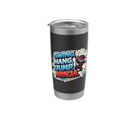 Swing Hang Jump Ninja Ragazzi Bambini Giocare Parco Giochi Formazione Bicchiere termico in acciaio inox doppia parete