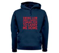 Swing Low, Sweet Chariot - Felpa Per Adulti - Inghilterra Rugby Union Nazioni