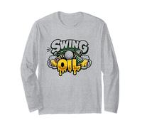 Swing Oils Golf Lover Golf Life Golf Enthusiasts Golf Maglia a Manica
