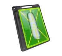 Swing Path GolfMatte-Precision-Chipping Trainer con un supporto a sfera integrato, tavolo da binario a impatto | Aiuti per esercizi per donne e uomini, casa, garage, campo da golf, cortile, gamma di g