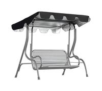 Swing Replacement Canopy- Reinforced Corner Pocket, Block UV Sunlight Cover | 65x45x6inch Swing Canopy Replacement Cover Swing Replacement Ca Garden Backyard Patio Playground Balcony Park Furniture Chair