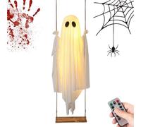 Swing Spirit hangodeko spuk - Arredamento di Controllo della Luce a LED | Figura Horror all'aperto per Celebrazione Interiori da Giardino Anteriore Attico Garage per Bambini Fence Alberi Sallway
