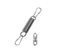 Swing Spring for Hanging Chair, Hanging Chair Spring Hook, molla per amaca con gancio rotante 360°, kit sospensione amaca, chaise suspendue, yoga aereo, sacco da boxe, acciaio inox resistente