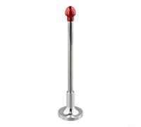 Swing Trainer con base magnetica, asta di allineamento per il controllo direzionale, aiuto per l'allenamento in acciaio inox per tagliare colpi e regolazione del percorso di volo, rosso oro nero