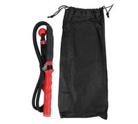 Swing Trainer with Ball, Adjustable Swing Training Aid, Flexible Warm Up Stick for Golf Baseball Tennis, Ergonomic Grip Swing Speed Trainer with Storage Bag for Arm Strength and Te (Rossa)