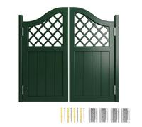 Swinging Doors, Solid Wood Saloon Cafe Doors with Hinges, Double Swing Door | Partition Half Door, Auto Close Two-Way, Interior Door for Doorway Hallway Kitchen Bar Pub Entrance(Verde scuro,35"W x39"H)