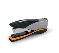 Swingline Optima 40 - Cucitrice da tavolo, capacità di 40 fogli, forza ridotta, colore: argento/nero/arancione (87840)