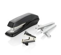 Swingline Pinzatrice standard, capacità 15 fogli, include punti metallici e levapunti, nero (54567)