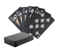 SWINILAYA Playing Cards, Due giochi di 54 carte da poker con indice Jumbo, HD Carte impermeabili e resistenti, Texas Hold'em Poker