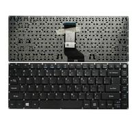 SWINKU novità for Acer TravelMate P248-M P248-MG ES1-332g ES1-420 ES1-421 ES1-432 ES1-433 ES1-433G K4000 US Tastiera Portatile Nera