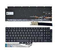 SWINKU NUOVA tastiera del computer portatile DEGLI STATI UNITI for DELL Inspiron 7591 7590 7500 P90F P83F Latitude 3510 e3510c P88F P83F P42F P90F (Color : Black with backlit)