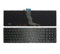 SWINKU Nuova Tastiera del Computer Portatile degli Stati Uniti for HP Pavilion 15-AS 15T-AS 15-AE 15-AH 15-AW 15T-AE 15-BC 15-AX 15-AN 15-BK 15-AB 15Z-AB 15-AQ 15T-AQ (Color : Green with Backlit)