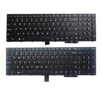 SWINKU Nuova tastiera inglese for laptop for lenovo Thinkpad E550 E550C E555 E560 E565 E570 Tastiera americana SENZA retroilluminazione (Color : E560 E565)