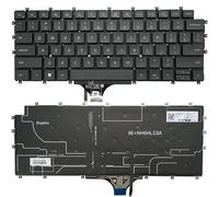SWINKU NUOVA tastiera portatile americana for Dell Latitude 9510 9520 2-in-1 nera con retroilluminazione SENZA cornice 03R93D
