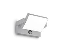 Applique Da Parete Contemporaneo Swipe Alluminio Grigio Led 21W 3000K Ip54