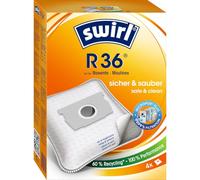 R 36 Sacchetto per la polvere, Sacchetti per aspirapolvere Sacchetto per la polvere, Tessuto felpato, Rowenta, Moulinex, Scatola, 4 pz