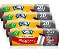 Swirl 20 l nastro di fissaggio sacchetti della spazzatura 4 x 15