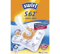 Swirl S62 4 sacchi microfibra aspirapolvere Siemens Bosch Krups BBS BSD VS 935