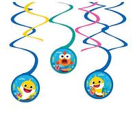 Swirl Decorations Baby Shark