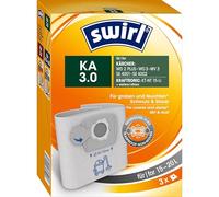 Swirl 3x sacchi microfibra bidone aspirapolvere 15L 20L DeLonghi Karcher ShopVac