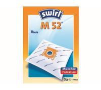 SWIRL M 52 Sacchetti per aspirapolvere Miele, 52 MicroPor, per aspirapolvere Miele: K