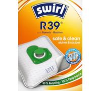 Swirl MicroPor Plus Staubsaugerbeutel für Rowenta und Moulinex Staubsauger Confezione da 10 Pezzi, Materie Prime, Marrone