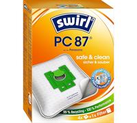 Swirl PC87 4 sacchi sacchetti aspirapolvere Panasonic MC70 MCE70 Samsung VC1400