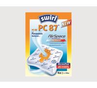 Swirl PC87 4 sacchi sacchetti aspirapolvere Panasonic MC70 MCE70 Samsung VC1400