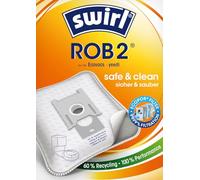 Swirl ROB 2 EcoPor - Sacchetti per aspirapolvere, cotone