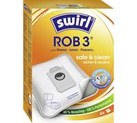 Swirl ROB 3 EcoPor Contenitore aspirapolvere 4 pz.