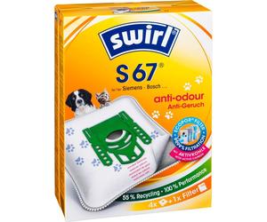 Swirl S 67 EcoPor Anti Odour Staubsaugerbeutel 4 St. Swirl® 4006508202614