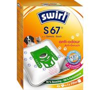 Swirl S 67 NeutralizAir Sacchetti per aspirapolvere, tessuto, blu/bianco