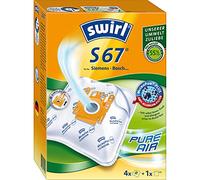 SWIRL S67 5x SACCHETTI +1 FILTRO SIEMENS BOSCH CONSTRUCTA KARCHER SEVERIN