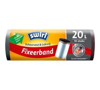 Swirl® Sacchetto di fissaggio per la spazzatura 20 l, resistente agli strappi e a tenuta stagna